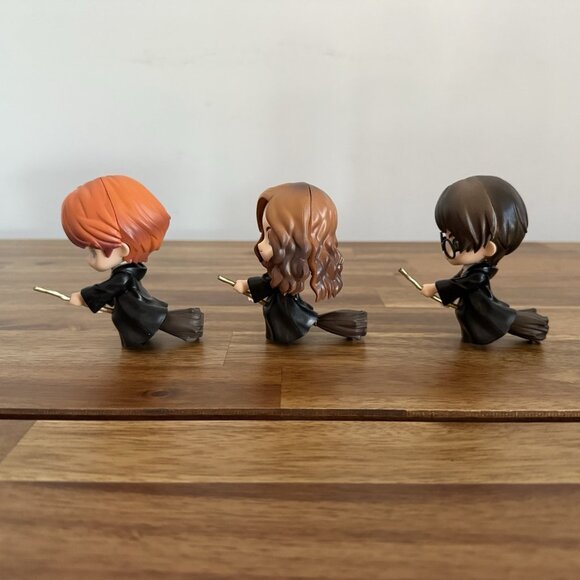 3 Hello! Good Smile Harry Potter Hermione Granger Ron Weasley Vinyl Figurines - Picture 5 of 14